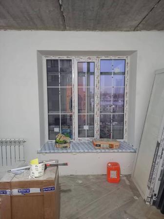 Окна пластиковые двери витражи балкон