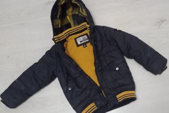 Зимный куртка для мальчика на 5-6 лет
