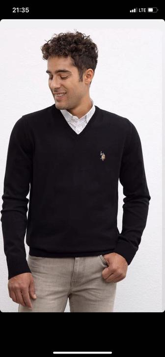 Новый джемпер U.S. polo оригинал, свитер, кардиган