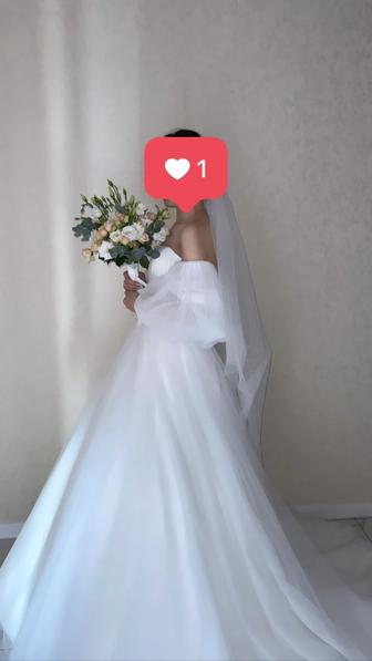Нежное Свадебное платье