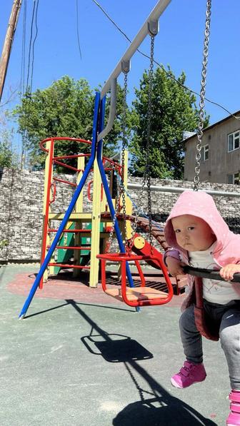 Детские игровые площадки для двора Качели парковое оборудование