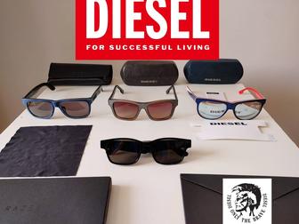 солнцезащитные очки Diesel оправа дерзкая оптика фирменные + чехол