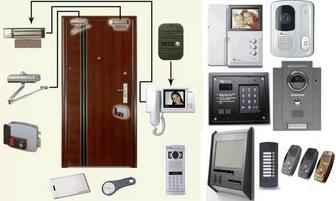 Домофоны, контроль доступа, видеонаблюдение - установка и ремонт