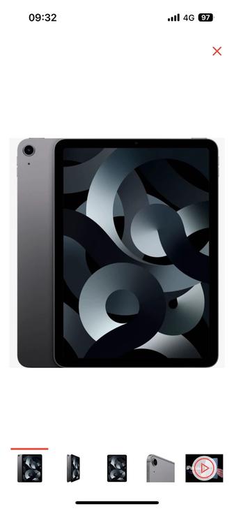 Планшет Apple iPad Air 2022 Wi-Fi 10.9 дюйм 8 Гб/256 Гб серый