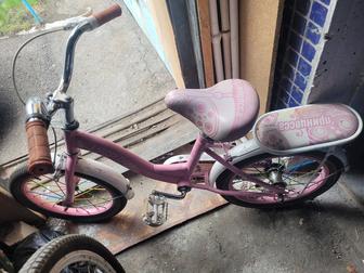 Продам велосипед детский розовый