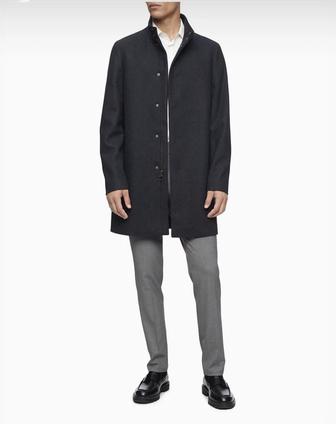 Пальто шерстяное от Calvin Klein