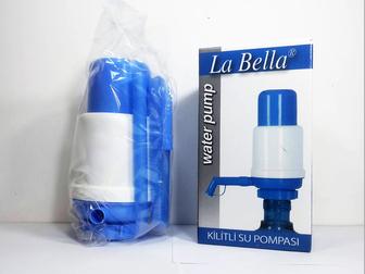 Помпа механическая для воды La Bella (Турция), для бутылей 18,9 (19) литров