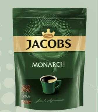 Кофе Jacobs Monarch (500, 400, 230, 190, 150, 95, 75, 50, 3 в 1)
