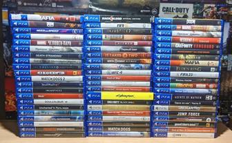 Множество игр на PlayStation