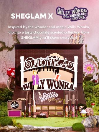 Набор Sheglam x Willy Wonka