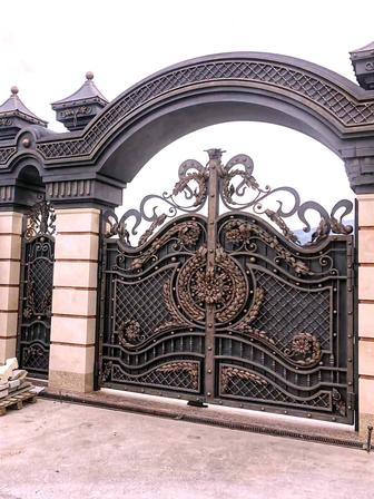 Кованные эксклюзивные ворота
