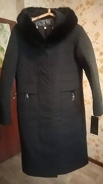 Зимняя куртка с норковым воротником
