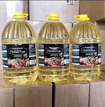 Растительное масло подсолнечное рафинированное без ГМО оптом
