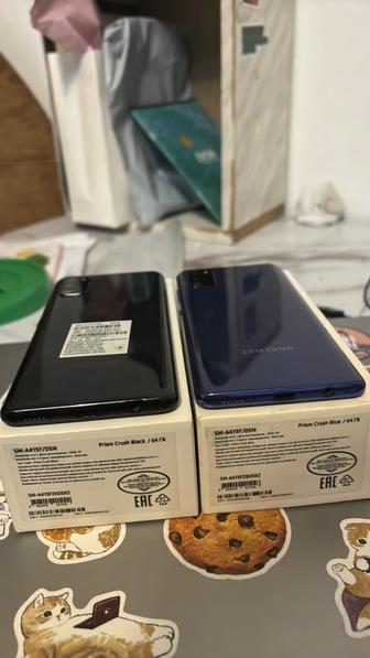 Продается Samsung galaxy a41 синего и черного цвета