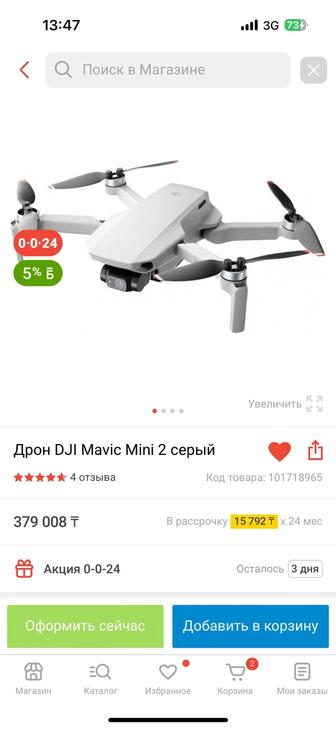 dji mini 2 дрон квадрокоптер идеал