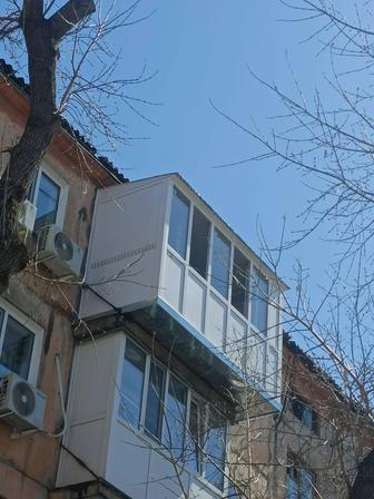 Пластиковые окна обшивка и утепление балкона