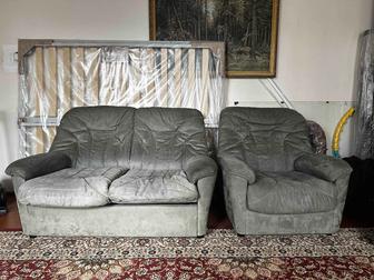 Продам диван (раскладной) кресло