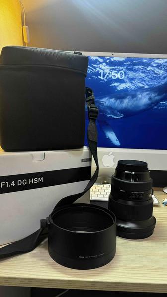 Объектив Sigma 105mm f/1.4 DG HSM Art Canon EF