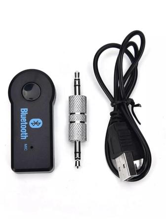 AUX Bluetooth адаптер / для магнитолы, колонок, наушников