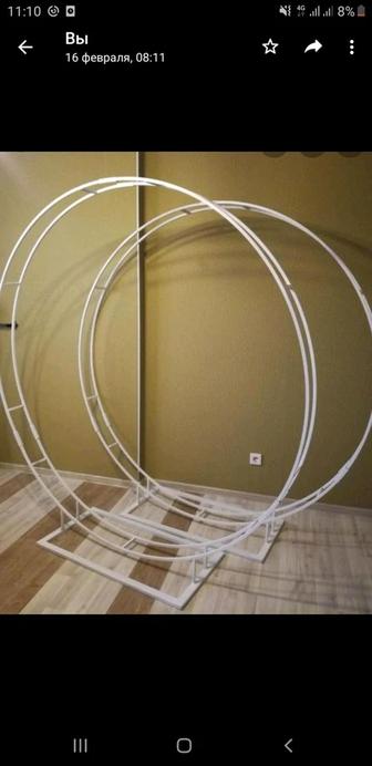 Круглая арка, круглый каркас для баннера