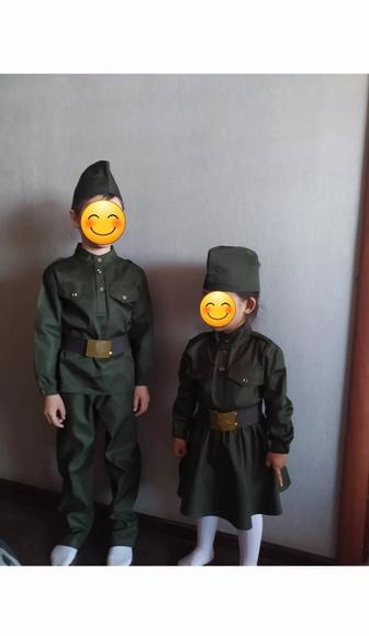 Военный костюм на мальчика и девочку от 2х до 13лет на пр. Костюм военного.
