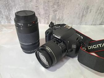 Продам фотоаппарат Canon EOS 550D (идеал, 2 объектива, сумка)