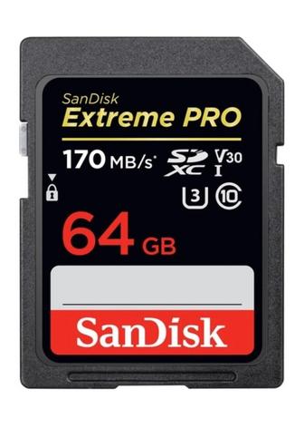 Карта памяти SanDisk Extreme Pro SDXC UHS-I 64GB (Новый)