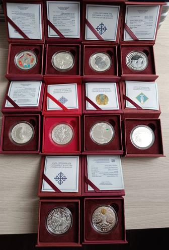 Монеты Казахстана серебро