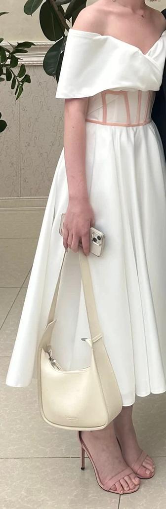 Белое платье/ свадебное платье