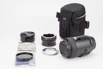Объектив SMC Pentax-FA 100mm f/2.8 Macro (с адаптером на Canon или Sony)