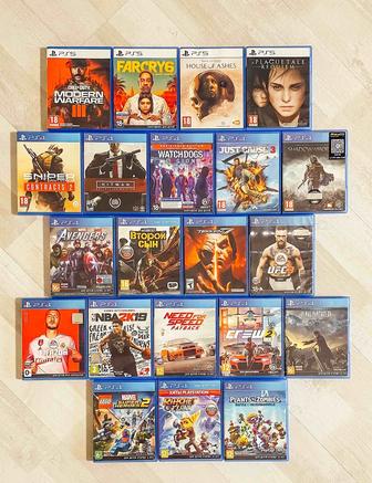 Продам игры на PS4 / PS5