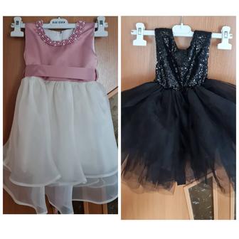 Платья нарядные для девочки и мамы