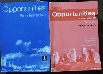 Продам учебник английского языка opportunitios