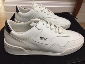 Новые белые кроссовки Hugo Boss оригинал