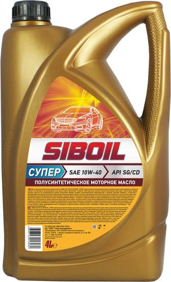 Моторные и трансмисионные масла Siboil