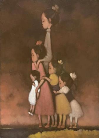 Продам картины известного художника Гали Мырзашева.Четыре сестры