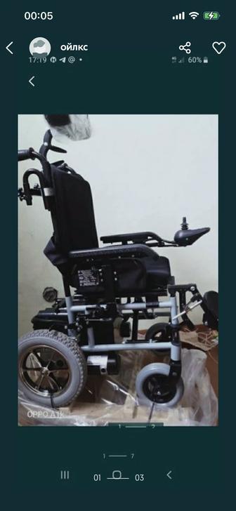 Продаю инвалидную коляску с электроприводом,новая