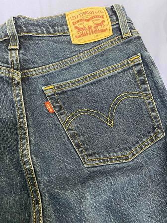 Оригинальные джинсы Levis 501 темно синие