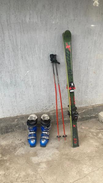 горнолыжный комлект лыж