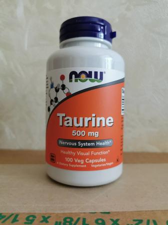 Продам таурин 500 мг фирмы Now Foods, 100 капсул