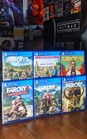 Сборник частей Farcry PS4