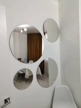 Зеркала круглой формы, разных размеров!