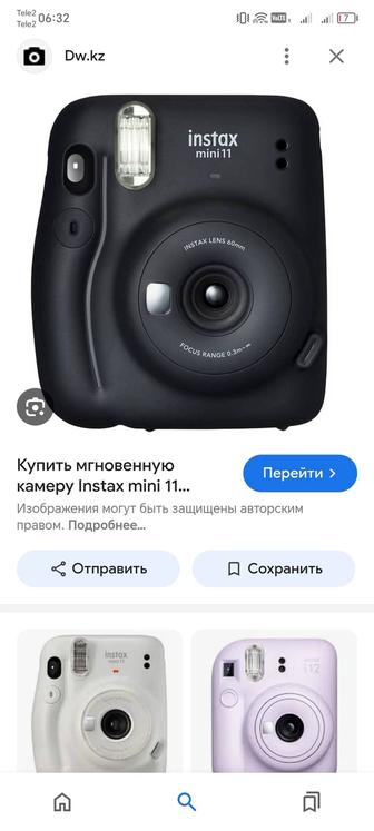 Instax 11 mini камера