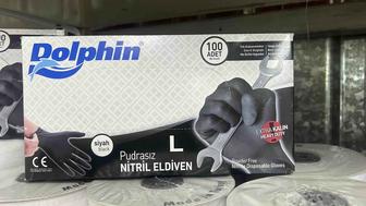 Нетриловые перчатки Dolphin