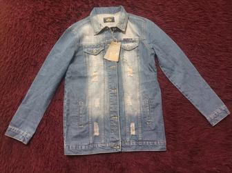 Женская джинсовая куртка 48-50