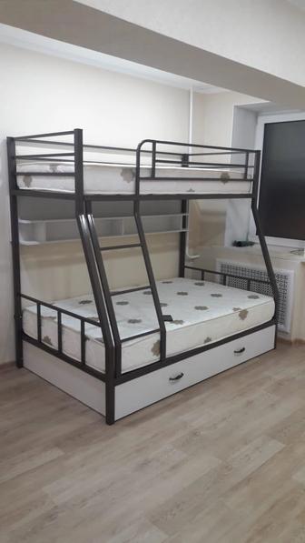 Двухъярусная кровать для детей и взрослых (двухярусная).Доставка бесплатно.