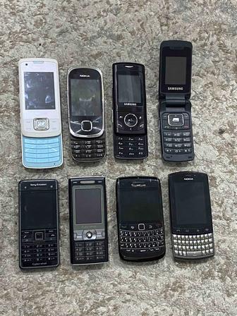 Nokia, Sony, Samsung, Blackberry