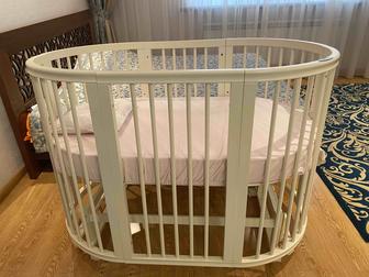 Продам детскую кроватку трансформер premium baby