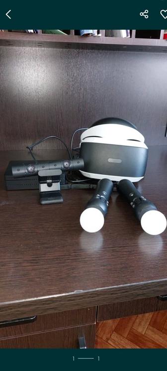 Продаются очки VR PS4 комплект ,