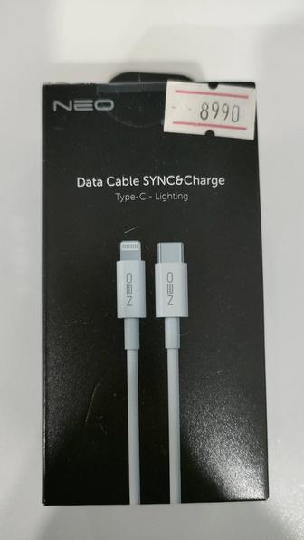 Кабель Apple USB Type-C - Lightning длиной 1 м удобен для подключения iPhon